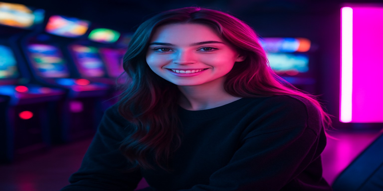 1777bd-এ গেম খেলার সময় একজন নারী আনন্দিত মুহূর্তগুলো উপভোগ করছেন